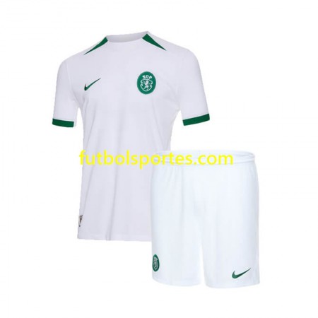 Camiseta Sporting CP Niño Segunda Equipación 2024/2025